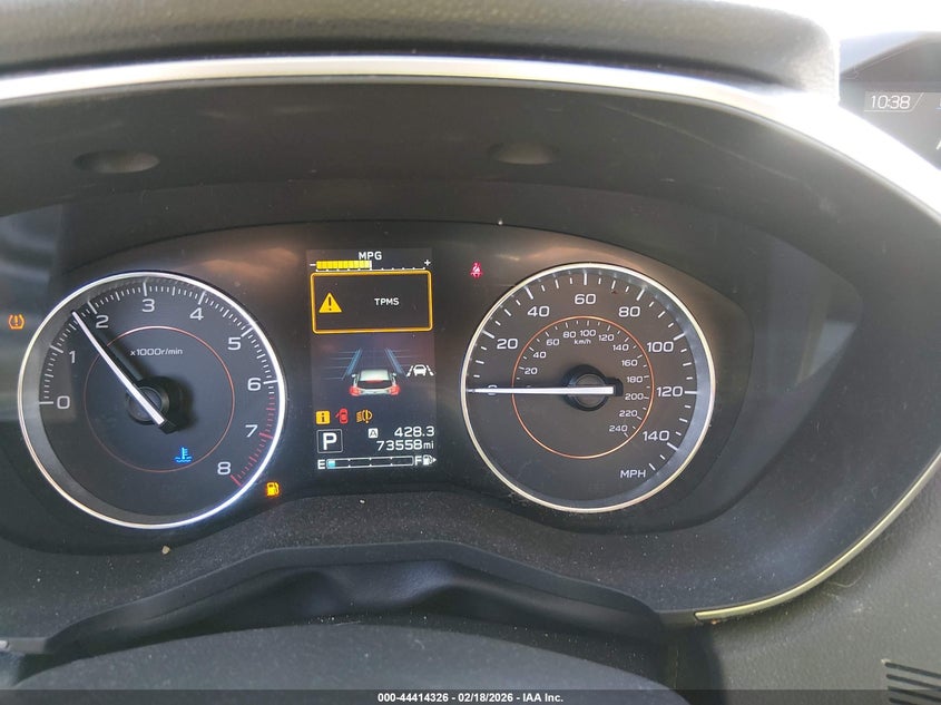 2019 Subaru Xv VIN JF2GTANC1KH271573 IAAI salvage auction — HAIL, Clear (Oklahoma), sold $7,200 on 2026-07-08 (photo 7)