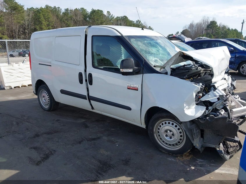 2022 Ram Promaster city VIN ZFBHRFAB2N6X51023 IAAI salvage auction — FRONT END, Salvage Title, sold $1,150 on 2026-08-16 (photo 1)