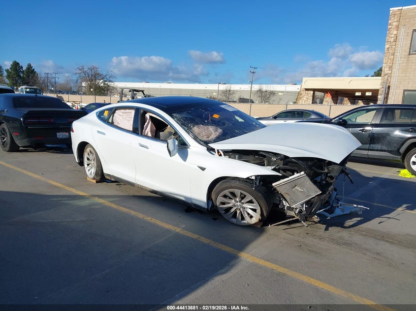2016 Tesla Model s VIN 5YJSA1E23GF133143 IAAI salvage auction — FRONT END, Salvage Title, sold $1,150 on 2026-07-20 (photo 1)