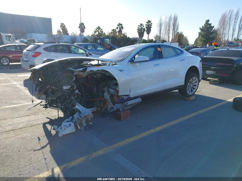 2016 Tesla Model s VIN 5YJSA1E23GF133143 IAAI salvage auction — FRONT END, Salvage Title, sold $1,150 on 2026-07-20 (photo 2)