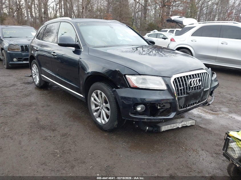 2015 Audi Q5 VIN WA1LFAFP0FA086381 IAAI salvage auction — FRONT END, Salvage Title, sold $2,250 on 2026-07-08 (photo 1)