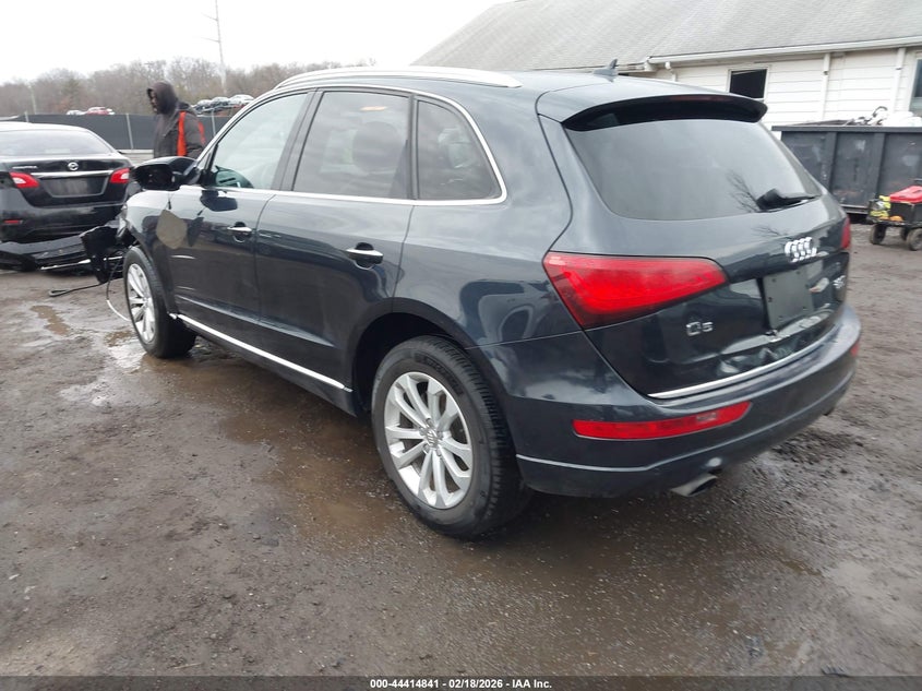 2015 Audi Q5 VIN WA1LFAFP0FA086381 IAAI salvage auction — FRONT END, Salvage Title, sold $2,250 on 2026-07-08 (photo 3)