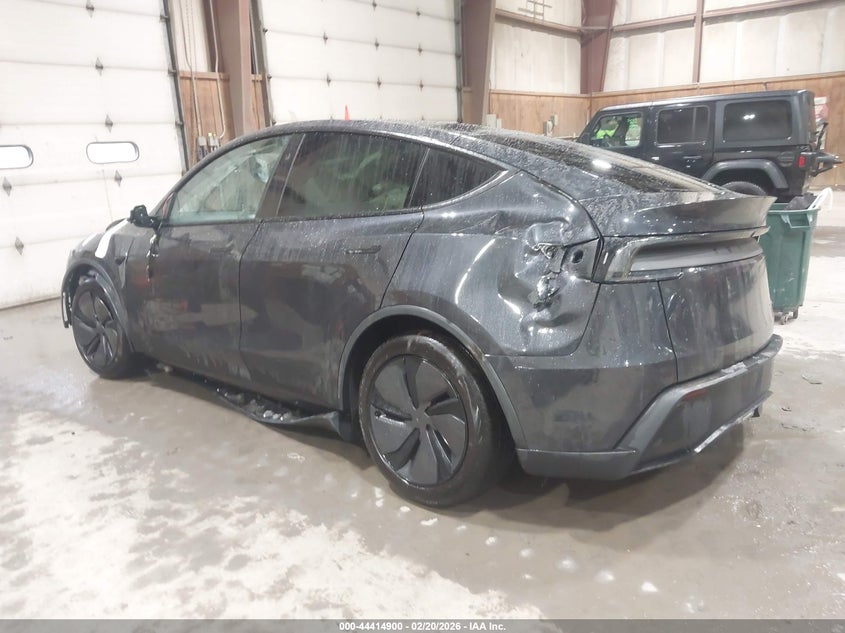 2026 Tesla Model y VIN 7SAYGDEE3TF437249 IAAI salvage auction — RIGHT FRONT, Mv-907A (New York), sold $12,275 on 2026-09-11 (photo 3)