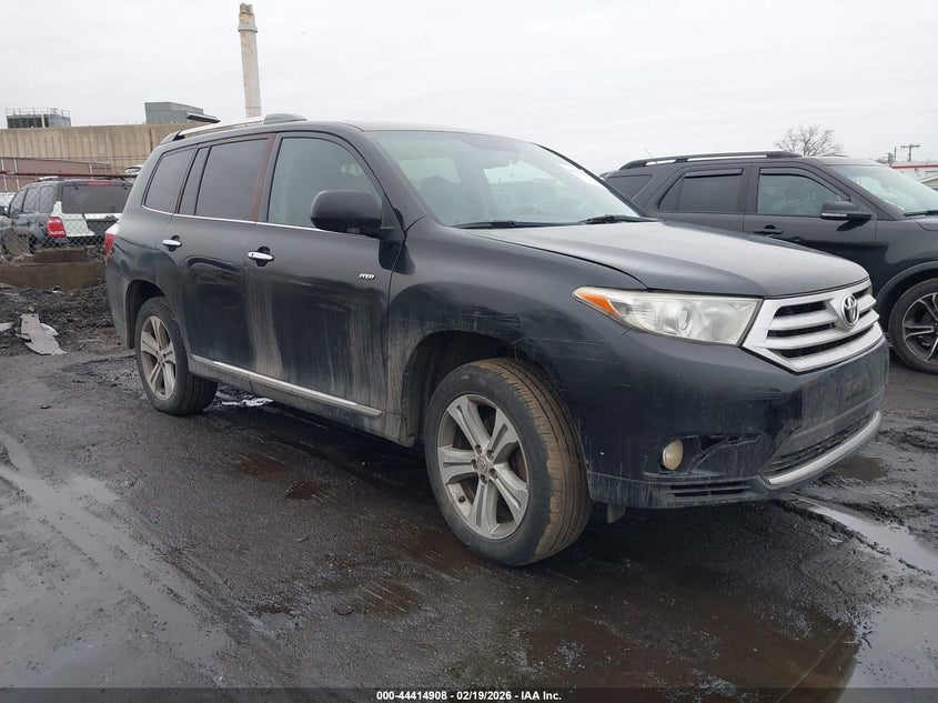 2011 Toyota Highlander VIN 5TDDK3EHXBS091550 IAAI salvage auction — LEFT SIDE, Clear (New York), sold $2,950 on 2026-07-29 (photo 1)