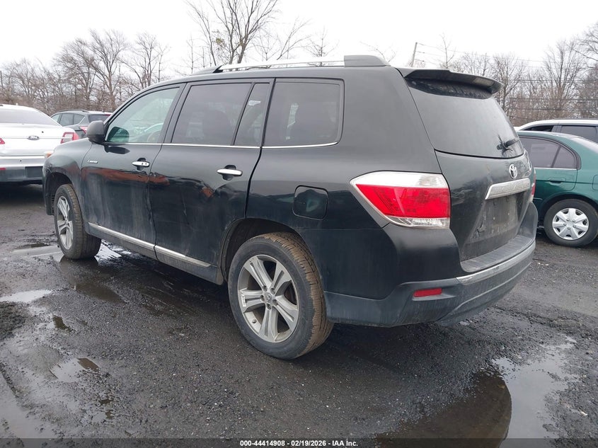2011 Toyota Highlander VIN 5TDDK3EHXBS091550 IAAI salvage auction — LEFT SIDE, Clear (New York), sold $2,950 on 2026-07-29 (photo 3)