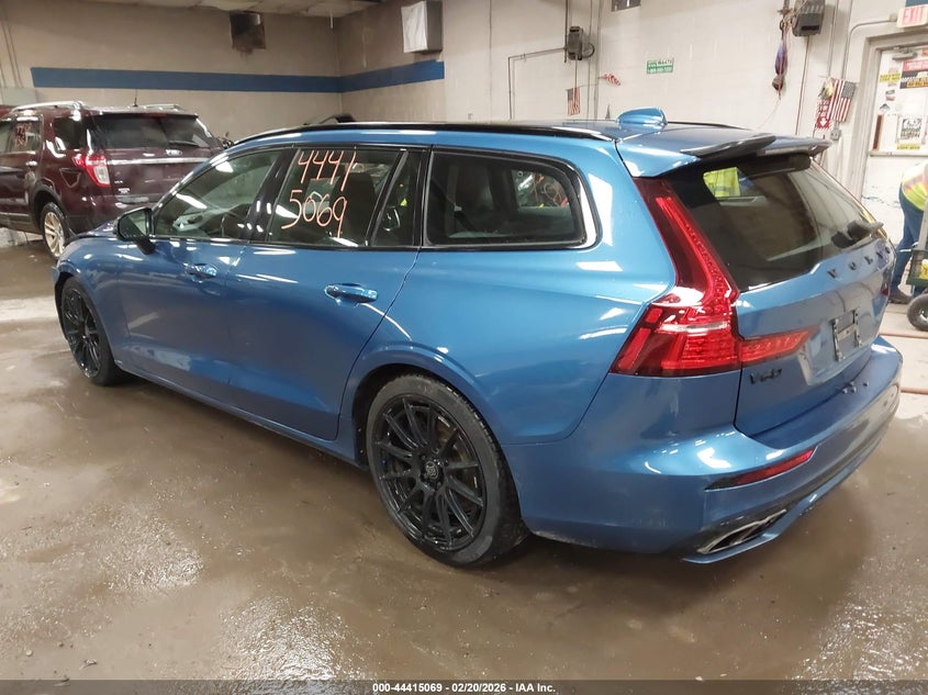 2020 Volvo V60 VIN YV1102EM2L2374561 IAAI salvage auction — FRONT END, Salvage Title, sold $6,825 on 2026-08-10 (photo 3)
