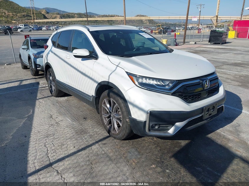 2021 Honda Cr-v VIN 2HKRW2H97MH671338 IAAI salvage auction — SIDE, Salvage Title, sold $18,200 on 2026-07-19 (photo 1)