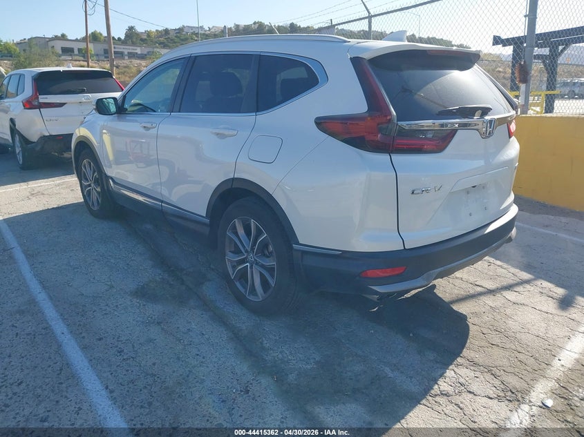 2021 Honda Cr-v VIN 2HKRW2H97MH671338 IAAI salvage auction — SIDE, Salvage Title, sold $18,200 on 2026-07-19 (photo 3)
