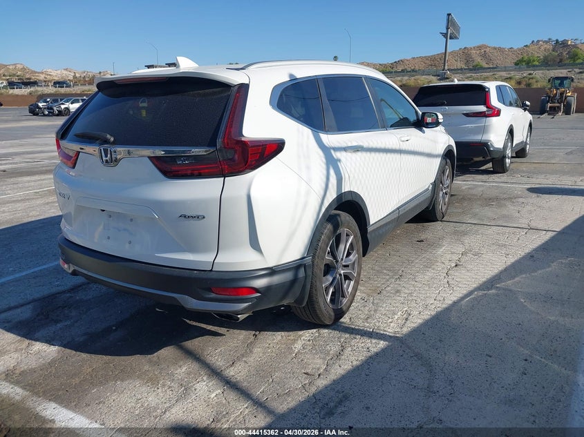 2021 Honda Cr-v VIN 2HKRW2H97MH671338 IAAI salvage auction — SIDE, Salvage Title, sold $18,200 on 2026-07-19 (photo 4)