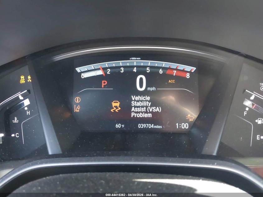 2021 Honda Cr-v VIN 2HKRW2H97MH671338 IAAI salvage auction — SIDE, Salvage Title, sold $18,200 on 2026-07-19 (photo 7)