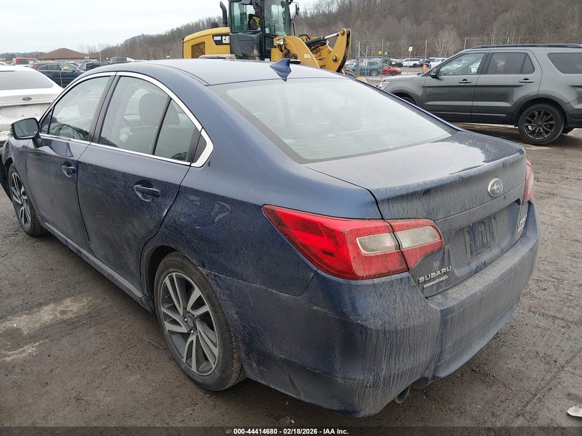 2017 Subaru LEGACY VIN 4S3BNAR69H3049277 IAAI salvage auction — FRONT END, Salvage (West Virginia), sold $2,100 on 2026-07-11 (photo 3)