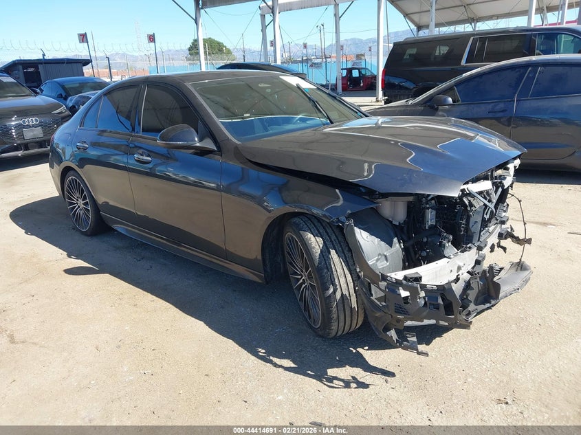 2023 Mercedes-benz C-klasse VIN W1KAF4GB8PR089636 IAAI salvage auction — FRONT END, Salvage Title, sold $10,100 on 2026-08-05 (photo 1)