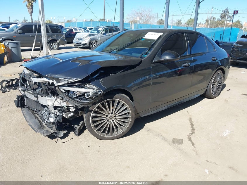 2023 Mercedes-benz C-klasse VIN W1KAF4GB8PR089636 IAAI salvage auction — FRONT END, Salvage Title, sold $10,100 on 2026-08-05 (photo 2)