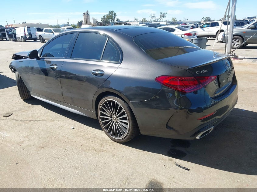 2023 Mercedes-benz C-klasse VIN W1KAF4GB8PR089636 IAAI salvage auction — FRONT END, Salvage Title, sold $10,100 on 2026-08-05 (photo 3)