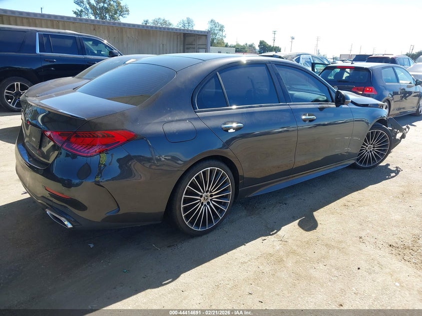 2023 Mercedes-benz C-klasse VIN W1KAF4GB8PR089636 IAAI salvage auction — FRONT END, Salvage Title, sold $10,100 on 2026-08-05 (photo 4)