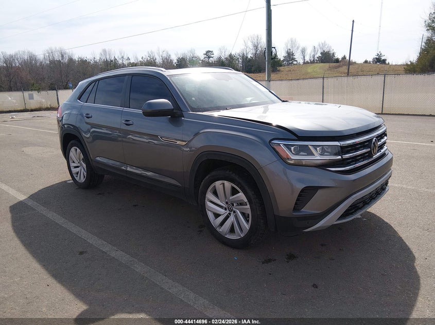 2023 Volkswagen Atlas cross sport VIN 1V2JE2CA3PC207060 IAAI salvage auction — ROOF, Salvage (Mississippi), sold $8,500 on 2026-08-14 (photo 1)