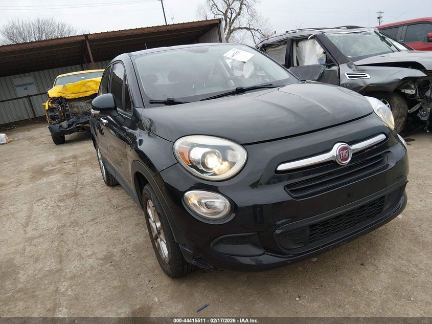 2017 Fiat 500x VIN ZFBCFXAB7HP579580 IAAI salvage auction — REAR END, Salvage Title, sold $625 on 2026-07-29 (photo 1)