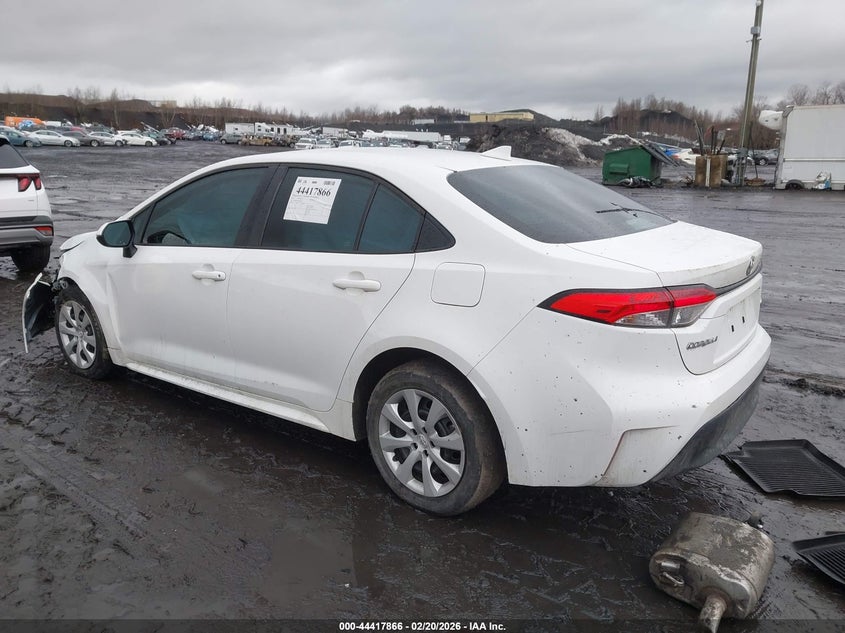 2023 Toyota Corolla VIN 5YFB4MDE5PP058552 IAAI salvage auction — FRONT END, Salvage (Pennsylvania), sold $3,400 on 2026-07-19 (photo 3)