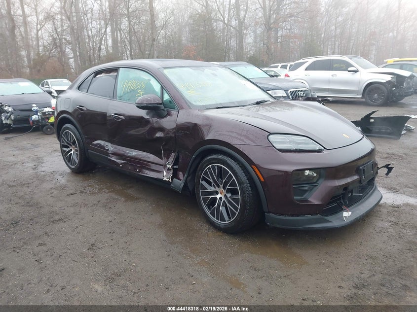 2025 Porsche Macan VIN WP1AD2XA3SL076473 IAAI salvage auction — FRONT END, Salvage - Greater Than 75% (Maryland), sold $21,450 on 2026-07-08 (photo 1)