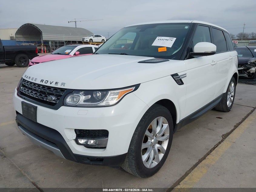2015 Land rover Range rover sport VIN SALWR2VF9FA516880 IAAI salvage auction — FRONT END, Salvage Title, sold $3,250 on 2026-10-12 (photo 2)