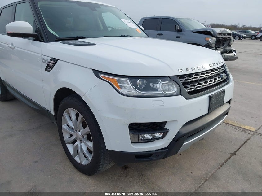 2015 Land rover Range rover sport VIN SALWR2VF9FA516880 IAAI salvage auction — FRONT END, Salvage Title, sold $3,250 on 2026-10-12 (photo 6)
