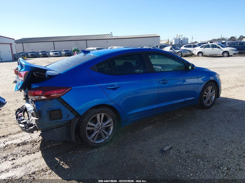 2018 Hyundai Elantra VIN KMHD84LF5JU471732 IAAI salvage auction — REAR END, Salvage Title, sold $1,425 on 2026-07-14 (photo 4)
