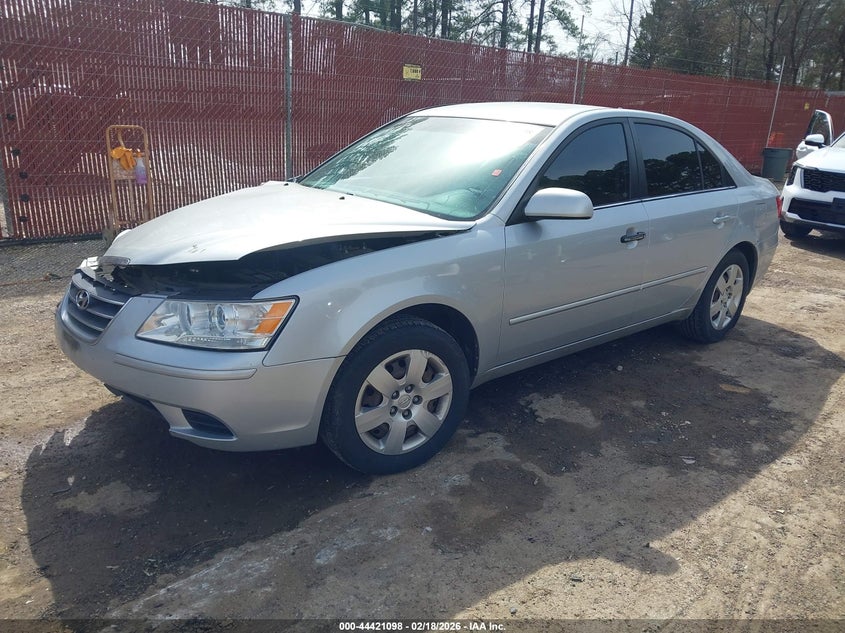 2009 Hyundai Sonata VIN 5NPET46C19H574824 IAAI salvage auction — RIGHT FRONT, Salvage (Texas), sold $300 on 2026-07-16 (photo 2)