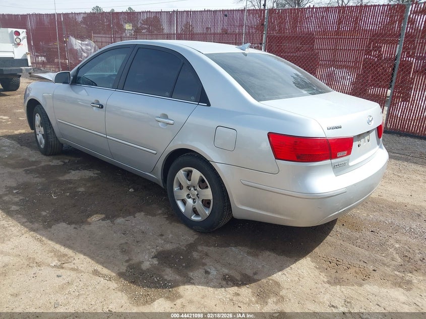 2009 Hyundai Sonata VIN 5NPET46C19H574824 IAAI salvage auction — RIGHT FRONT, Salvage (Texas), sold $300 on 2026-07-16 (photo 3)