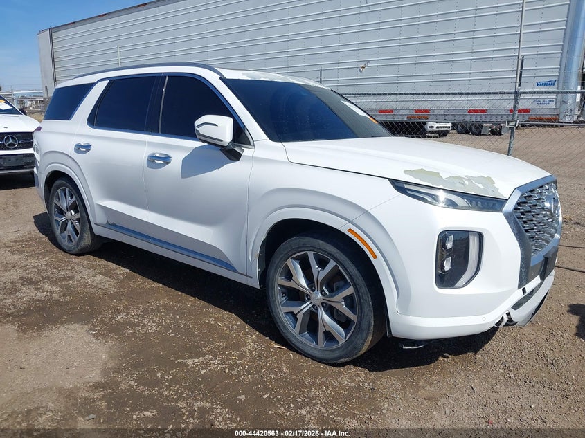 2021 Hyundai Palisade VIN KM8R54HE8MU195968 IAAI salvage auction — THEFT, Salvage (Texas), sold $6,100 on 2026-07-28 (photo 1)