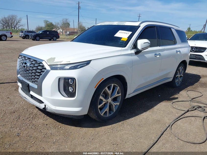 2021 Hyundai Palisade VIN KM8R54HE8MU195968 IAAI salvage auction — THEFT, Salvage (Texas), sold $6,100 on 2026-07-28 (photo 2)
