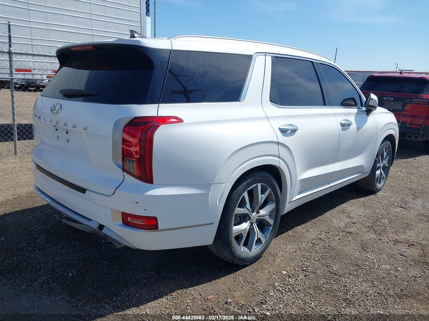 2021 Hyundai Palisade VIN KM8R54HE8MU195968 IAAI salvage auction — THEFT, Salvage (Texas), sold $6,100 on 2026-07-28 (photo 4)