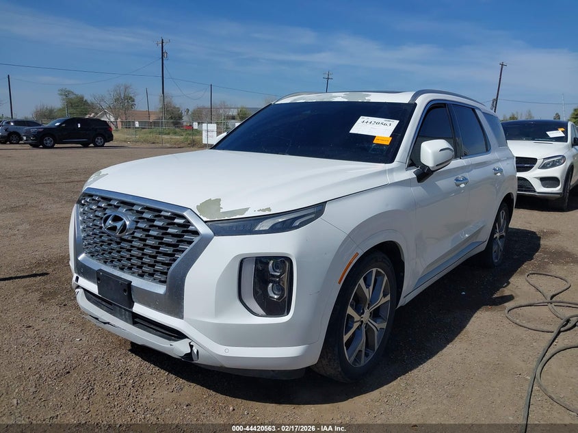 2021 Hyundai Palisade VIN KM8R54HE8MU195968 IAAI salvage auction — THEFT, Salvage (Texas), sold $6,100 on 2026-07-28 (photo 6)