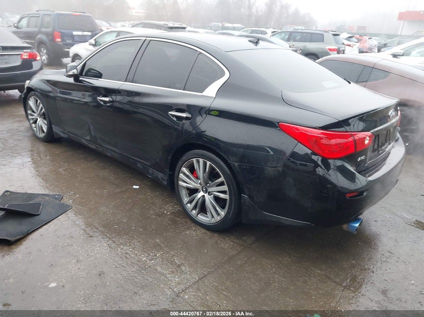 2017 Infiniti Q50 VIN JN1EV7AR3HM838298 IAAI salvage auction — THEFT, Salvage (Pennsylvania), sold $2,900 on 2026-07-09 (photo 3)