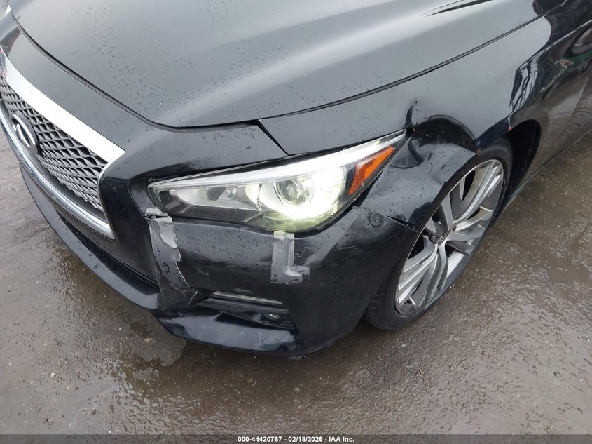 2017 Infiniti Q50 VIN JN1EV7AR3HM838298 IAAI salvage auction — THEFT, Salvage (Pennsylvania), sold $2,900 on 2026-07-09 (photo 6)