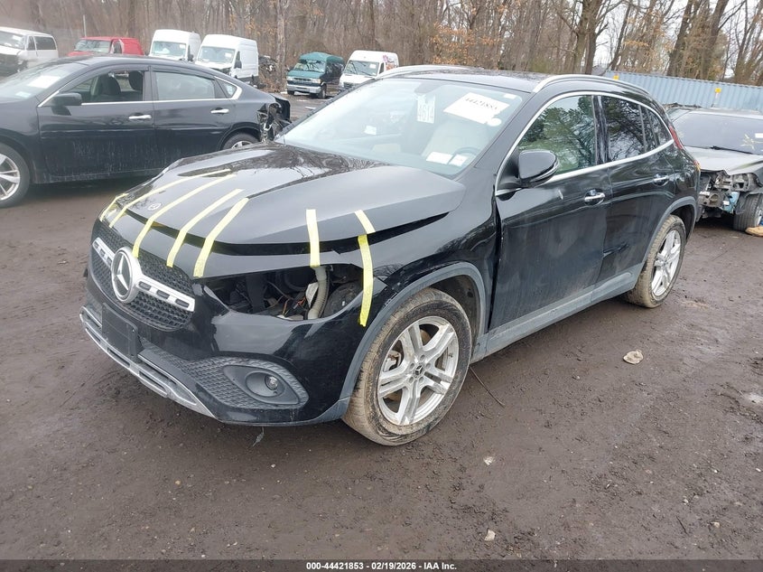 2021 Mercedes-benz Gla-klasse VIN W1N4N4HB5MJ190564 IAAI salvage auction — RIGHT FRONT, Mv-907A (New York), sold $7,200 on 2026-08-13 (photo 2)