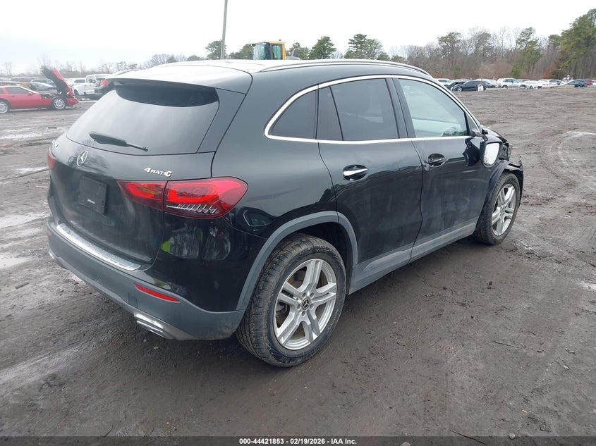 2021 Mercedes-benz Gla-klasse VIN W1N4N4HB5MJ190564 IAAI salvage auction — RIGHT FRONT, Mv-907A (New York), sold $7,200 on 2026-08-13 (photo 4)