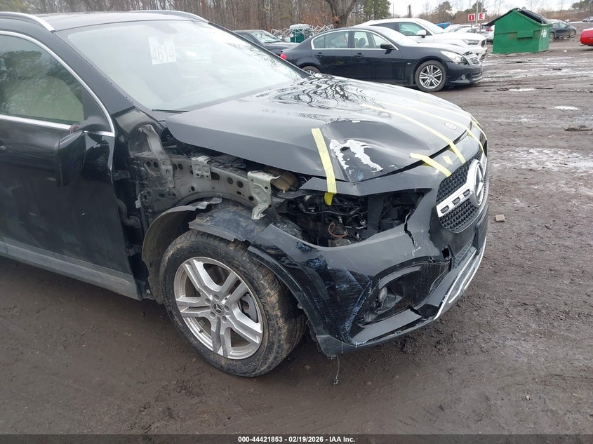 2021 Mercedes-benz Gla-klasse VIN W1N4N4HB5MJ190564 IAAI salvage auction — RIGHT FRONT, Mv-907A (New York), sold $7,200 on 2026-08-13 (photo 6)