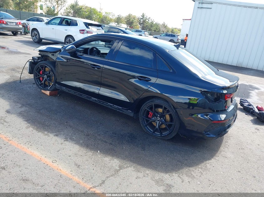 2024 Audi Rs3 VIN WUAG4DGY4RA909150 IAAI salvage auction — LEFT FRONT, Salvage Title, sold $21,500 on 2026-07-20 (photo 3)
