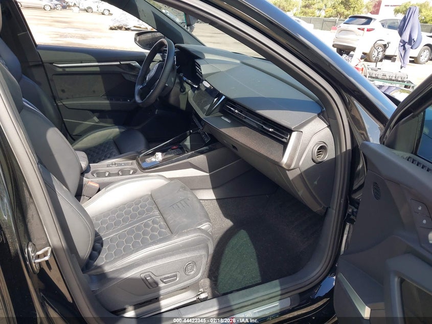 2024 Audi Rs3 VIN WUAG4DGY4RA909150 IAAI salvage auction — LEFT FRONT, Salvage Title, sold $21,500 on 2026-07-20 (photo 5)