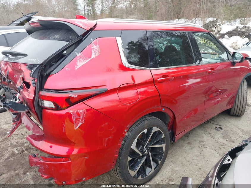 2022 Mitsubishi Outlander VIN JA4J4VA88NZ081918 IAAI salvage auction — FRONT & REAR, Salvage Title, sold $3,950 on 2026-07-28 (photo 4)