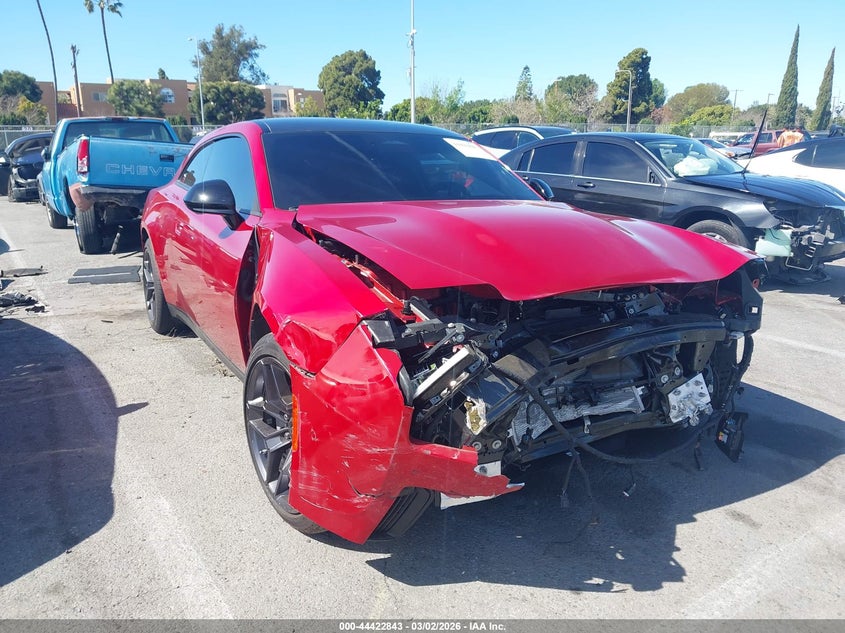 2024 Dodge Charger daytona VIN 2C3CDBCKXRR206606 IAAI salvage auction — FRONT END, Salvage Title, sold $4,500 on 2026-07-09 (photo 1)