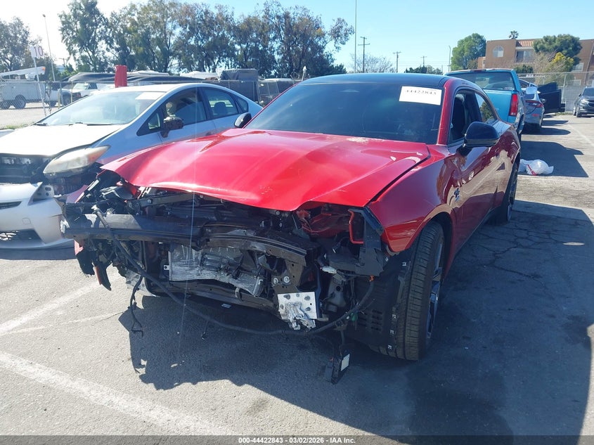 2024 Dodge Charger daytona VIN 2C3CDBCKXRR206606 IAAI salvage auction — FRONT END, Salvage Title, sold $4,500 on 2026-07-09 (photo 2)