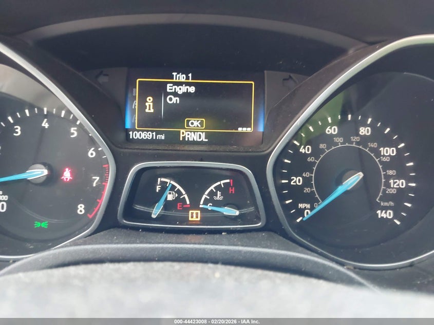 2017 Ford Focus VIN 1FADP3E23HL326447 IAAI salvage auction — FRONT END, Salvage Title, sold $125 on 2026-07-22 (photo 7)