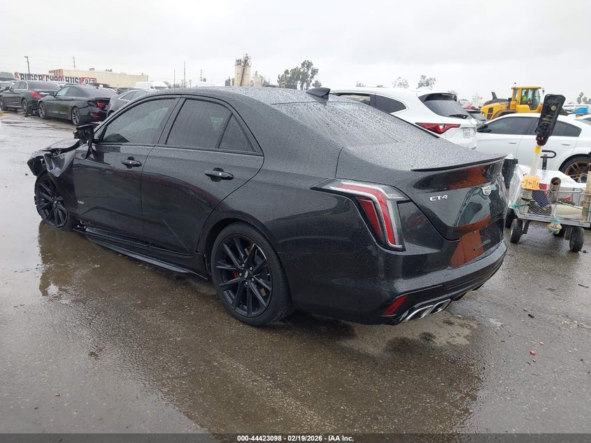 2024 Cadillac Ct4-v VIN 1G6DD5RL1R0115030 IAAI salvage auction — THEFT, Salvage Title, sold $12,500 on 2026-08-10 (photo 3)