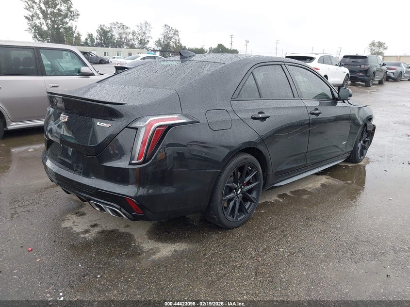 2024 Cadillac Ct4-v VIN 1G6DD5RL1R0115030 IAAI salvage auction — THEFT, Salvage Title, sold $12,500 on 2026-08-10 (photo 4)