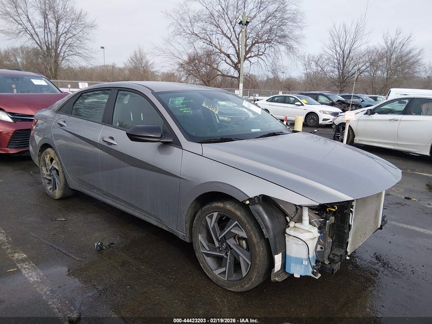 2025 Hyundai Elantra VIN KMHLM4DG4SU874892 IAAI salvage auction — FRONT END, Salvage (New Jersey), sold $6,550 on 2026-07-20 (photo 1)