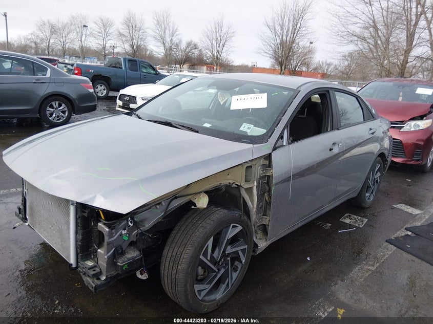 2025 Hyundai Elantra VIN KMHLM4DG4SU874892 IAAI salvage auction — FRONT END, Salvage (New Jersey), sold $6,550 on 2026-07-20 (photo 2)