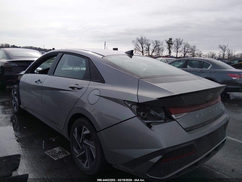 2025 Hyundai Elantra VIN KMHLM4DG4SU874892 IAAI salvage auction — FRONT END, Salvage (New Jersey), sold $6,550 on 2026-07-20 (photo 3)