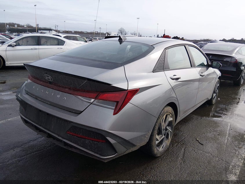 2025 Hyundai Elantra VIN KMHLM4DG4SU874892 IAAI salvage auction — FRONT END, Salvage (New Jersey), sold $6,550 on 2026-07-20 (photo 4)