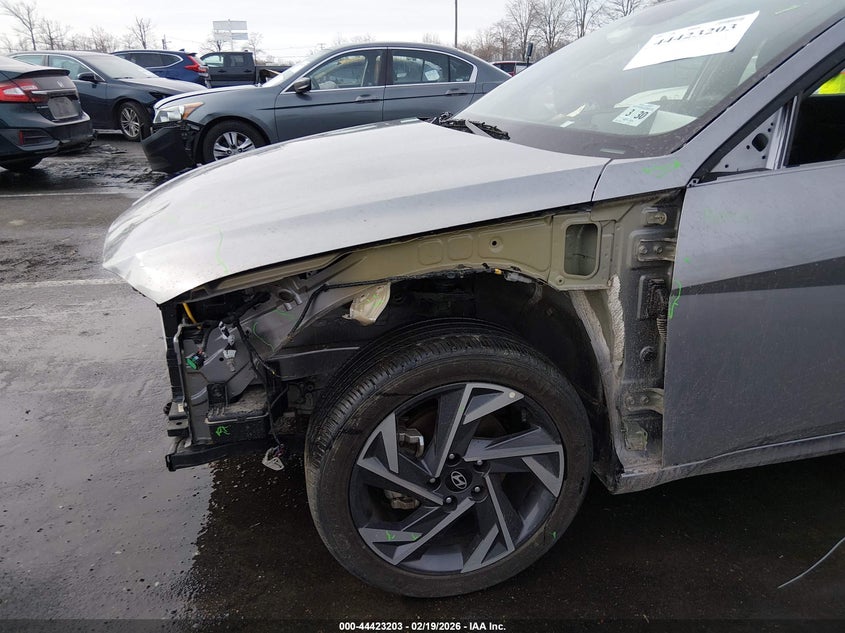2025 Hyundai Elantra VIN KMHLM4DG4SU874892 IAAI salvage auction — FRONT END, Salvage (New Jersey), sold $6,550 on 2026-07-20 (photo 6)